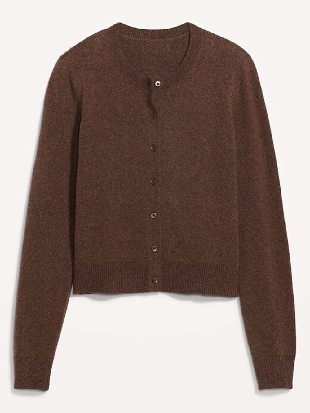 Old Navy Brown SoSoft Crop Cardigan Sweater - Picture 5 of 6